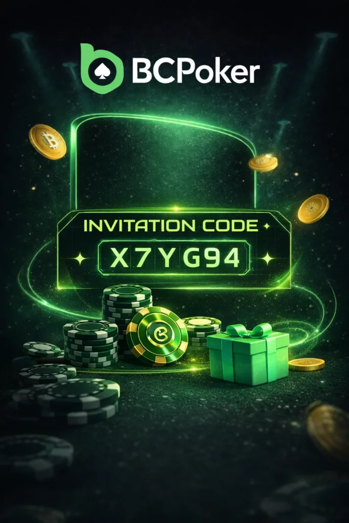 Invitation code BC Poker